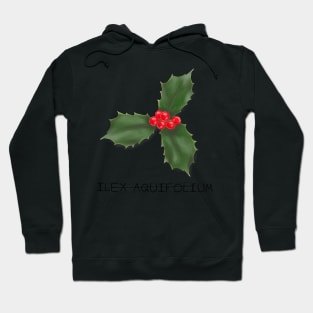 Christmas Holly Genus Hoodie